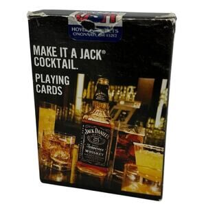 Make it a Jack Cocktail Playing Cards, Jack Daniels Poker Cards